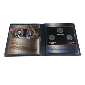 American Civil War Collection 3 Collectible Coin Set